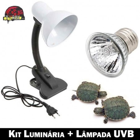 Lâmpada para tartaruga tigre dagua