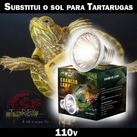 Lâmpada para Tartarugas